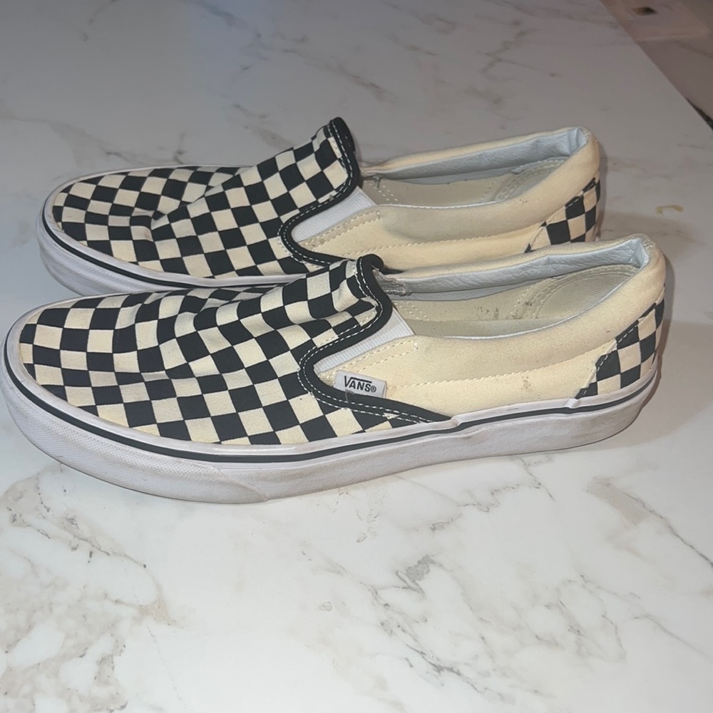 Checkered Vans
